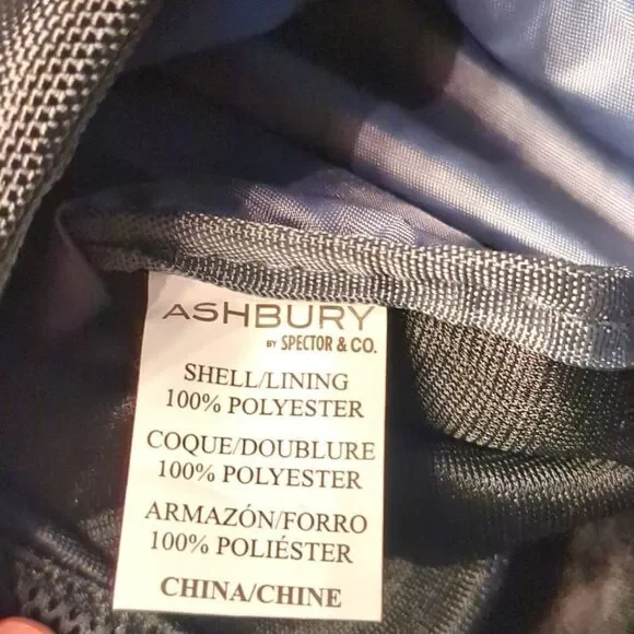 Pennzoil Ashbury Draw String Backpack Front Zip Pocket And Heavy Mesh Cool Back - Picture 7 of 10